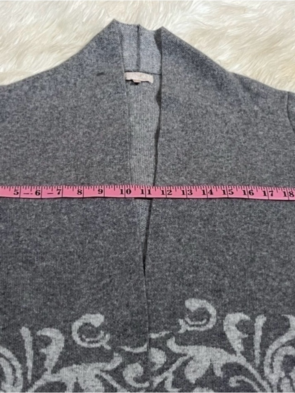 NEW Cashmere and Merino Wool Blend Cardigan Sweater Made in Italy - Picture 8 of 10